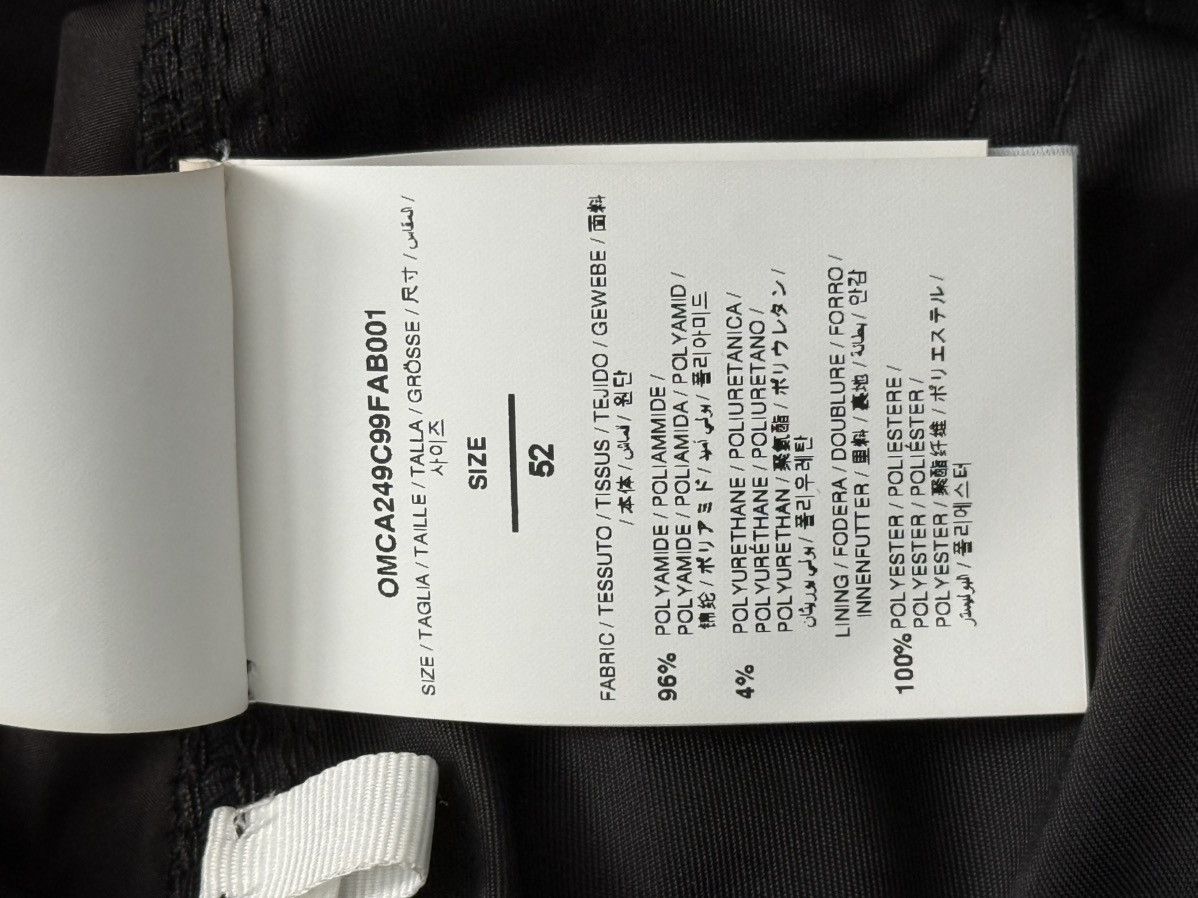 Off-White Off-White Loose Fit Wide Leg Nylon Trouser US36 IT52 Size US 36 / EU 52 - 7 Thumbnail