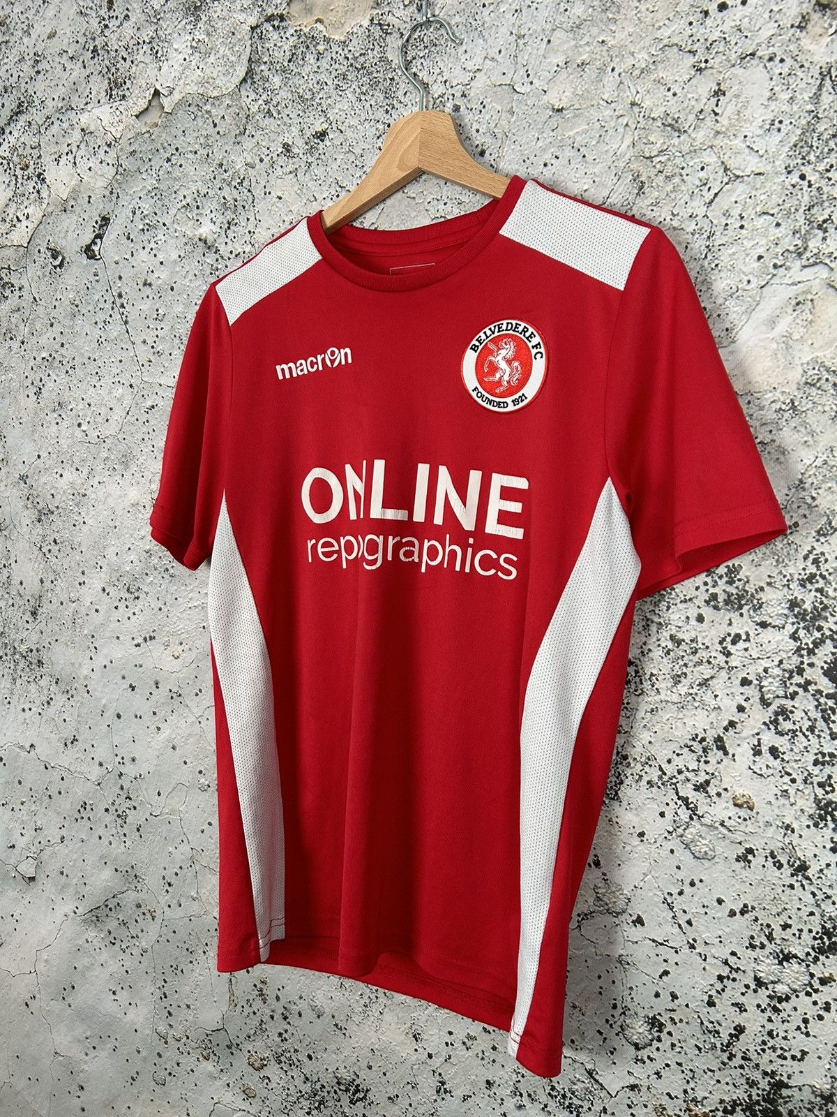 Vintage Vintage Belvedere FC Soccer Jersey Football Hype Rare Retro Size US S / EU 44-46 / 1 - 2 Thumbnail