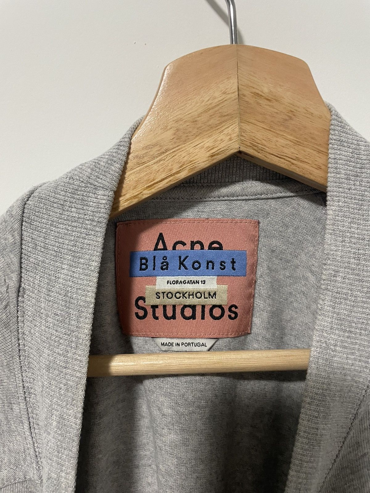 Acne Studios Acne Studios Blå Konst Crushed Receipt Long Sleeve Size US L / EU 52-54 / 3 - 2 Thumbnail