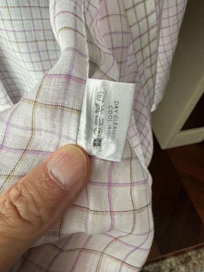 Loro Piana LORO PIANA Flaxen shirt Size US L / EU 52-54 / 3 - 4 Thumbnail