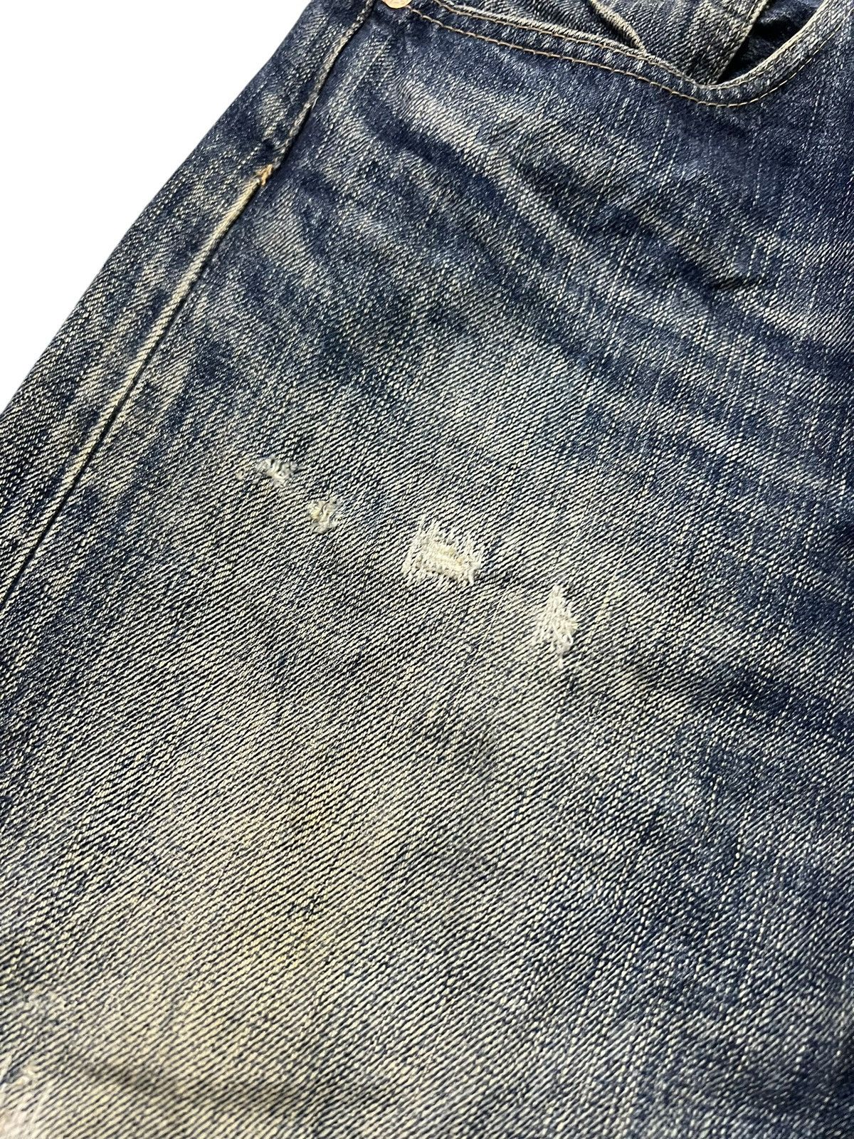 Levi's 💥Baggy💥Vintage Levi’s 510 Redlook Distressed Mud Wash Jean Size US 31 - 9 Thumbnail
