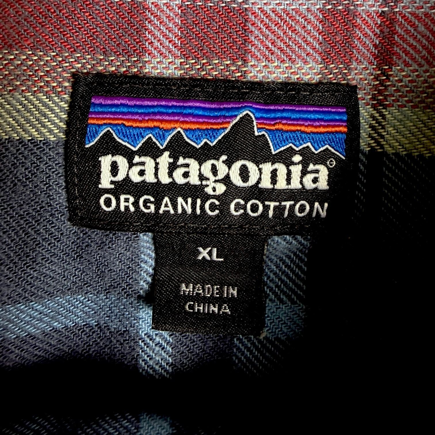 Patagonia Men's Patagonia Red Fjord Flannel Plaid Button-Down Shirt M Size US XL / EU 56 / 4 - 5 Thumbnail