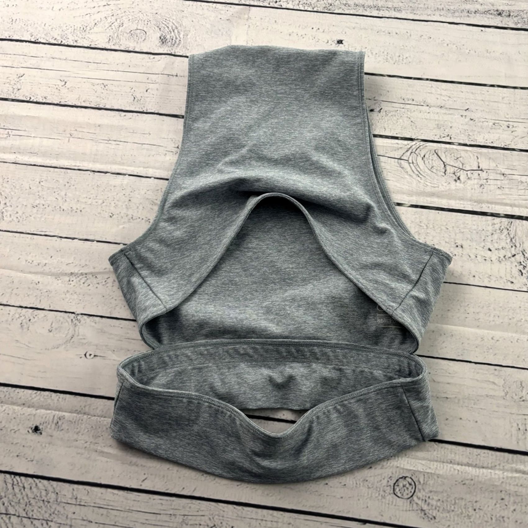 Outdoor Voices Outdoor Voices Sports Bra Women's Small Blue Gray Shirt Bra Womens S Blue Gray Sports Bra Size ONE SIZE - 5 Thumbnail