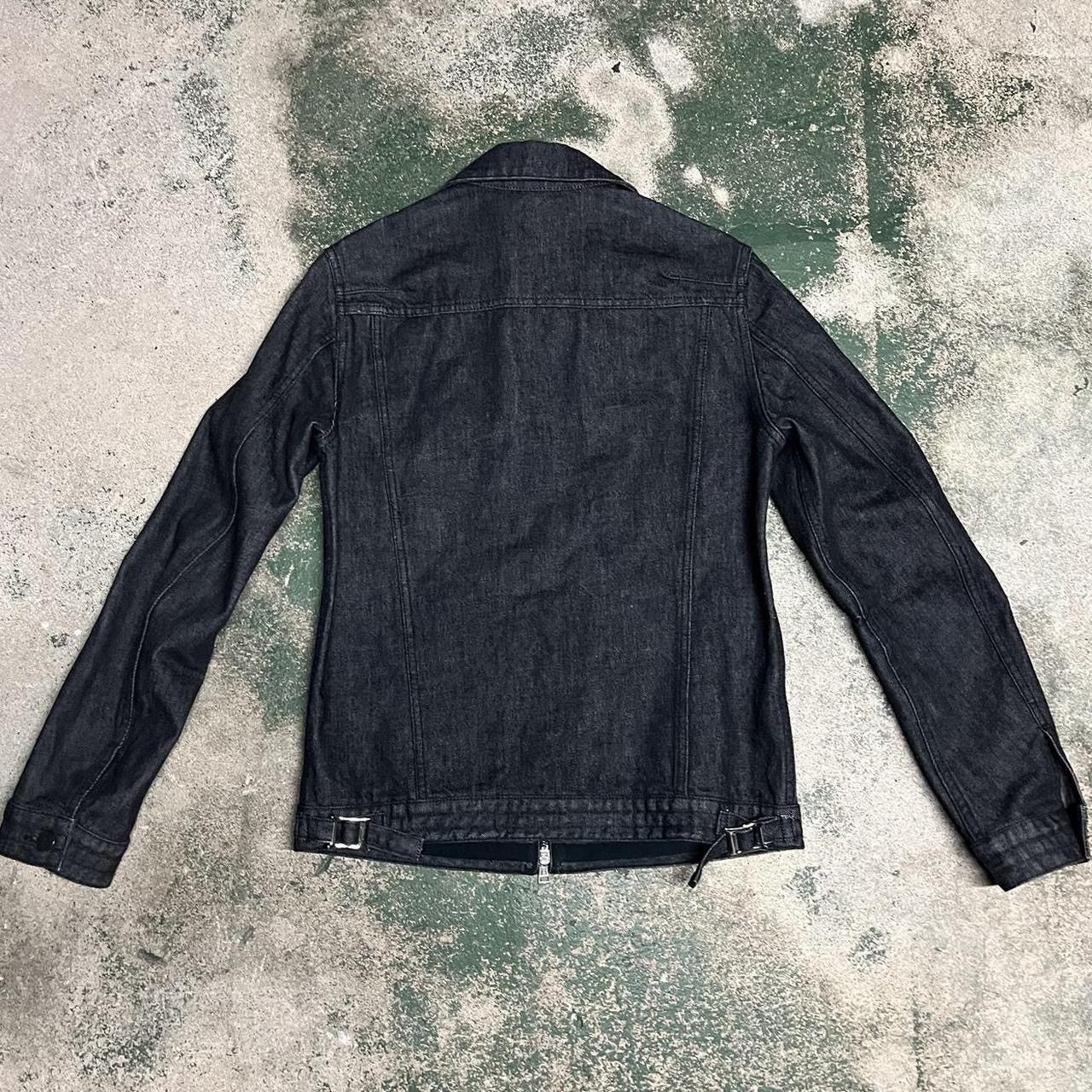 Number (N)ine Number (Nine) Black Denim Zip Jacket Size US S / EU 44-46 / 1 - 4 Thumbnail