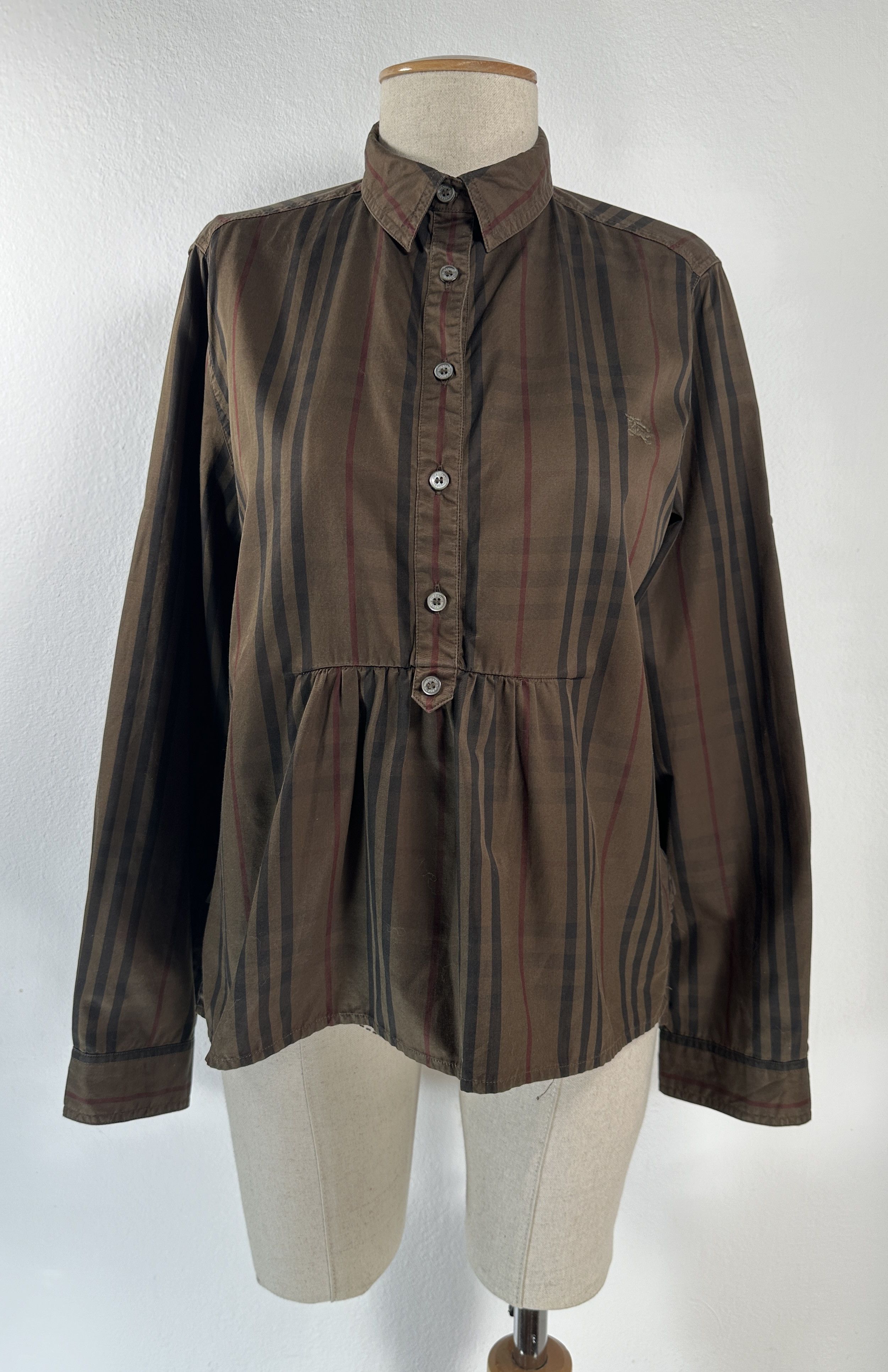 Tartan top blouse