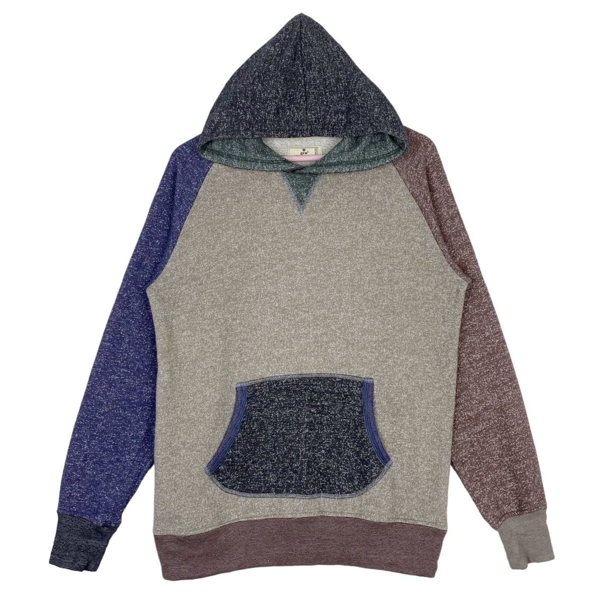 GRN GRN Tokyo Hoodie Sweater Multicolor Pullover Jumper Size US M / EU 48-50 / 2 - 1 Thumbnail
