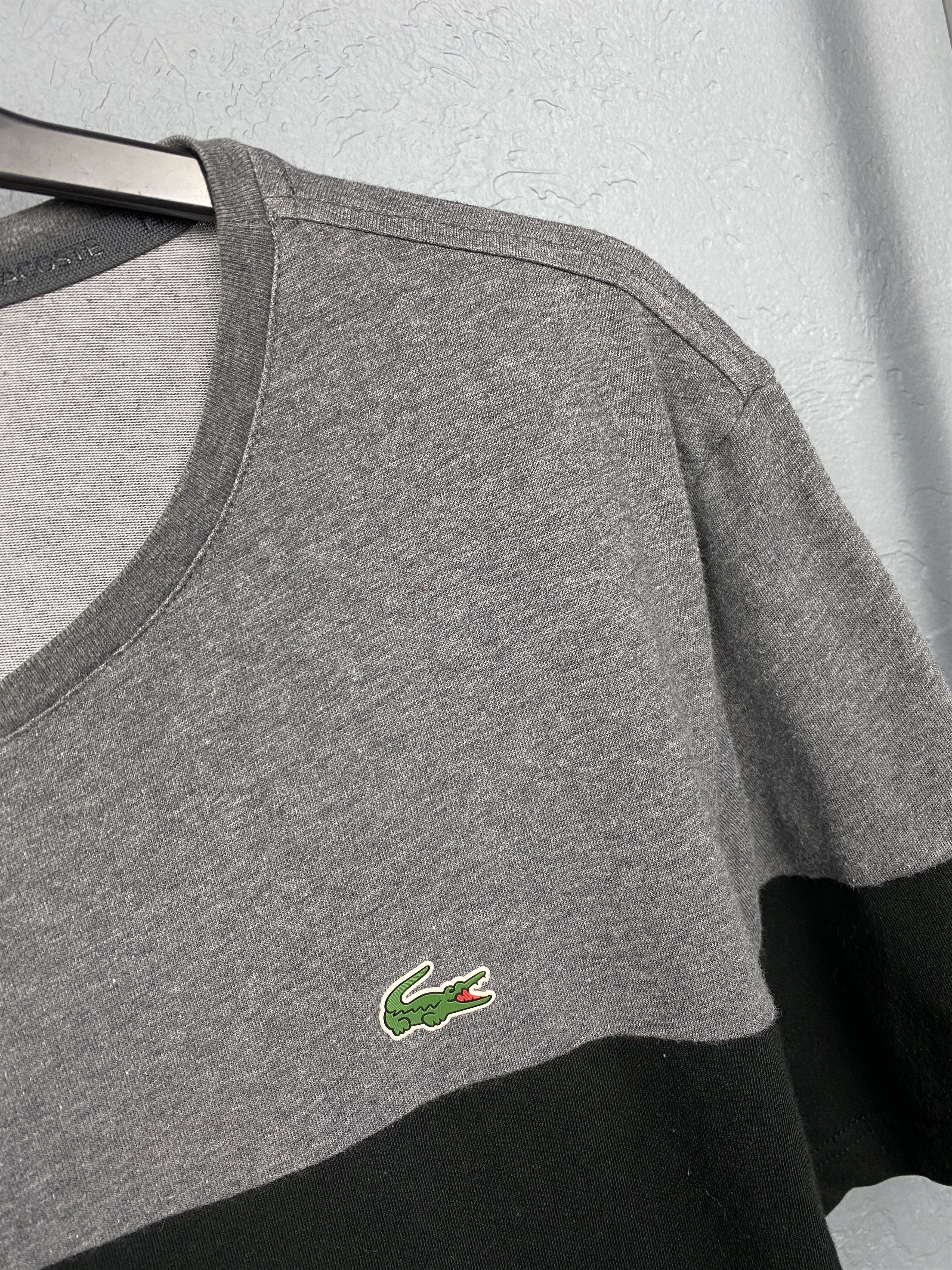 Lacoste Lacoste Vintage Mens Crew Neck T-Shirt Size US XXL / EU 58 / 5 - 3 Thumbnail