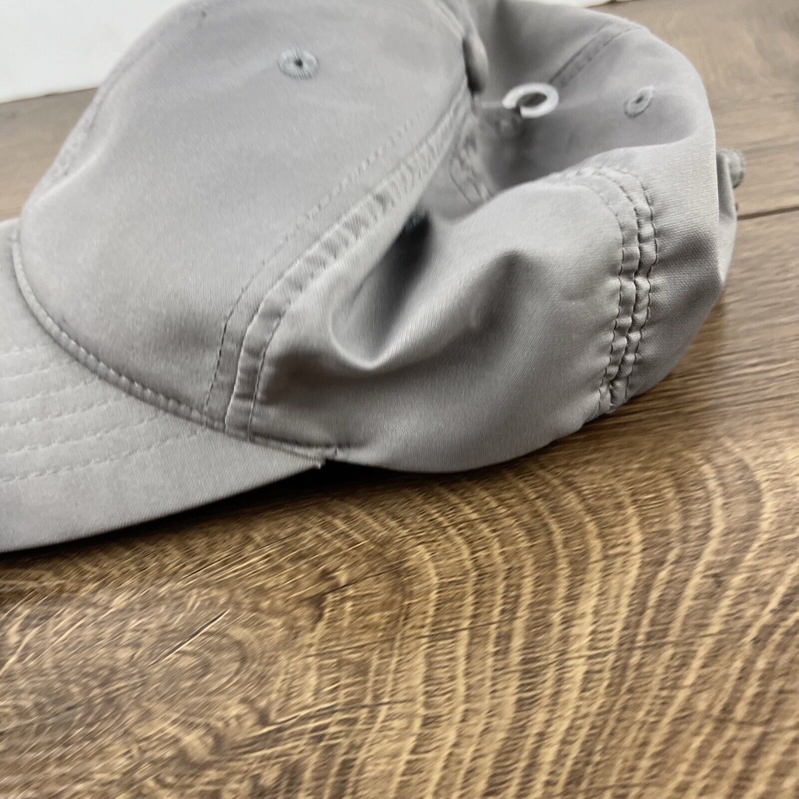 Other Plain Gray Baseball Hat Gray Adjustable Hat Gray Adult Size Size ONE SIZE - 7 Thumbnail