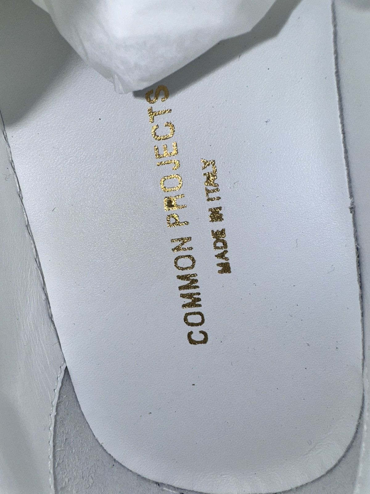 Common Projects Common Projects Original Achilles Low Wht/Green Size US 10 / EU 43 - 7 Thumbnail