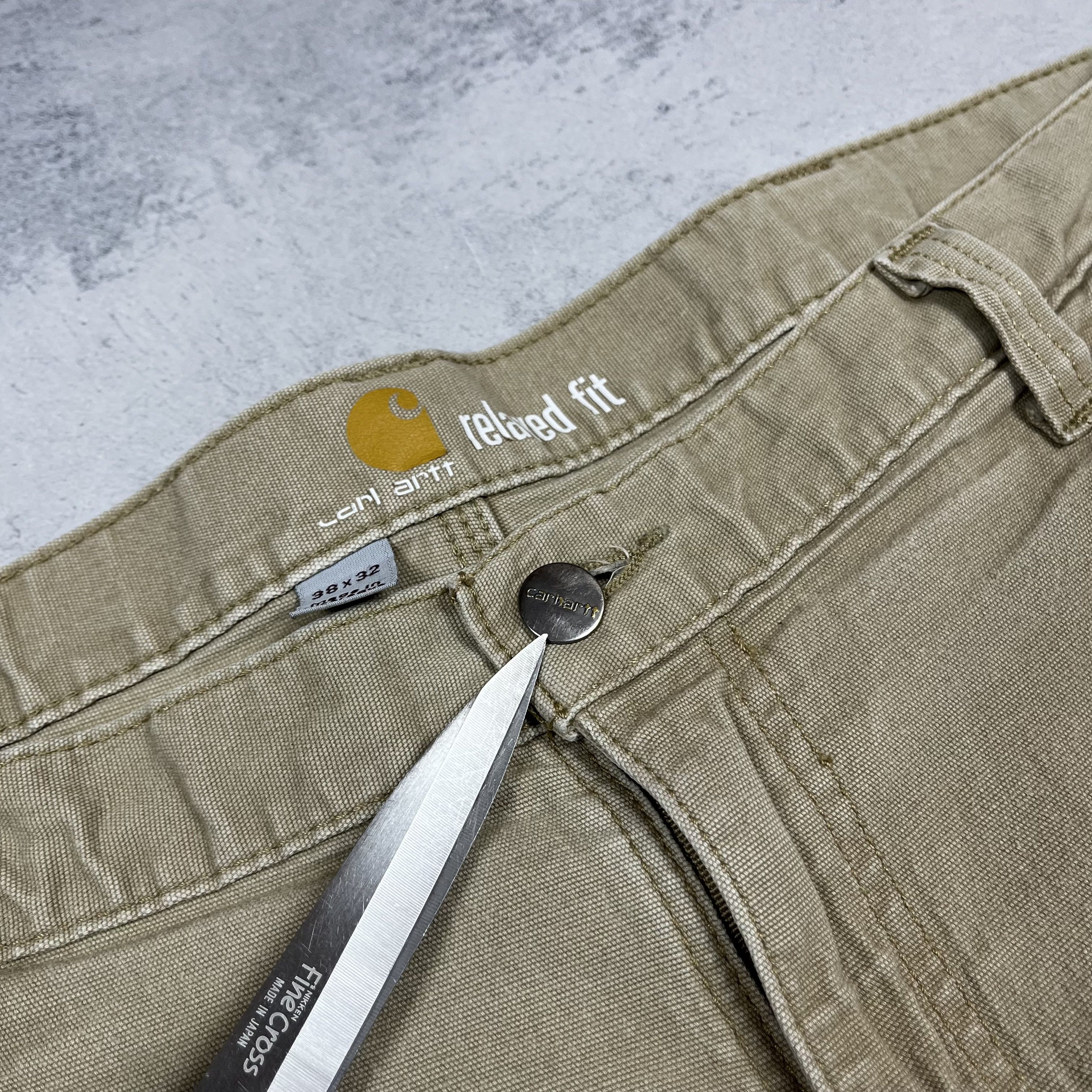 Carhartt Vintage Carhartt Carpenter Relaxed Fit Jeans 00’s Size US 38 / EU 54 - 18 Thumbnail