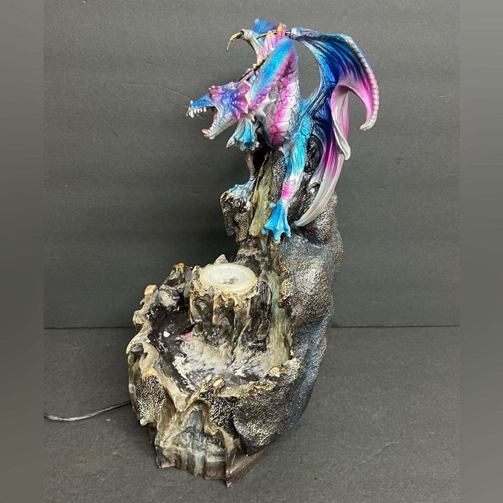 Other Dream Weaver Night Blue Purple Dragon Working Fountain EBROS Size ONE SIZE - 4 Thumbnail