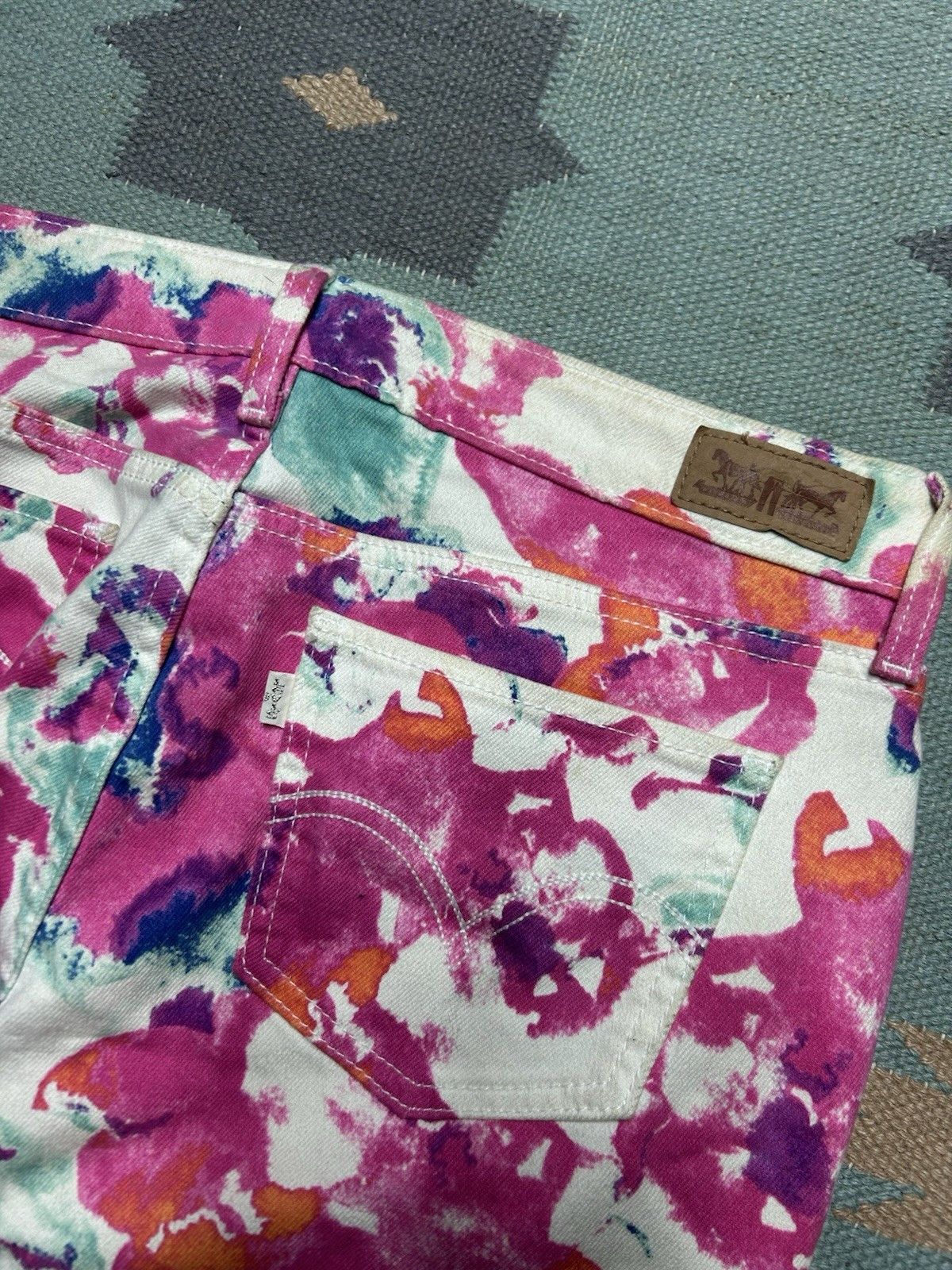 Levi's Levi's Women’s Slim Legging Skinny Jeans tie dye 32x30 Size 32" / US 10 / IT 46 - 7 Thumbnail