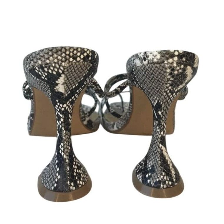Other LEMONADE / Vanity / Snake Print / Strappy / Heeled Sandals 3 Size US 10 / IT 40 - 5 Thumbnail