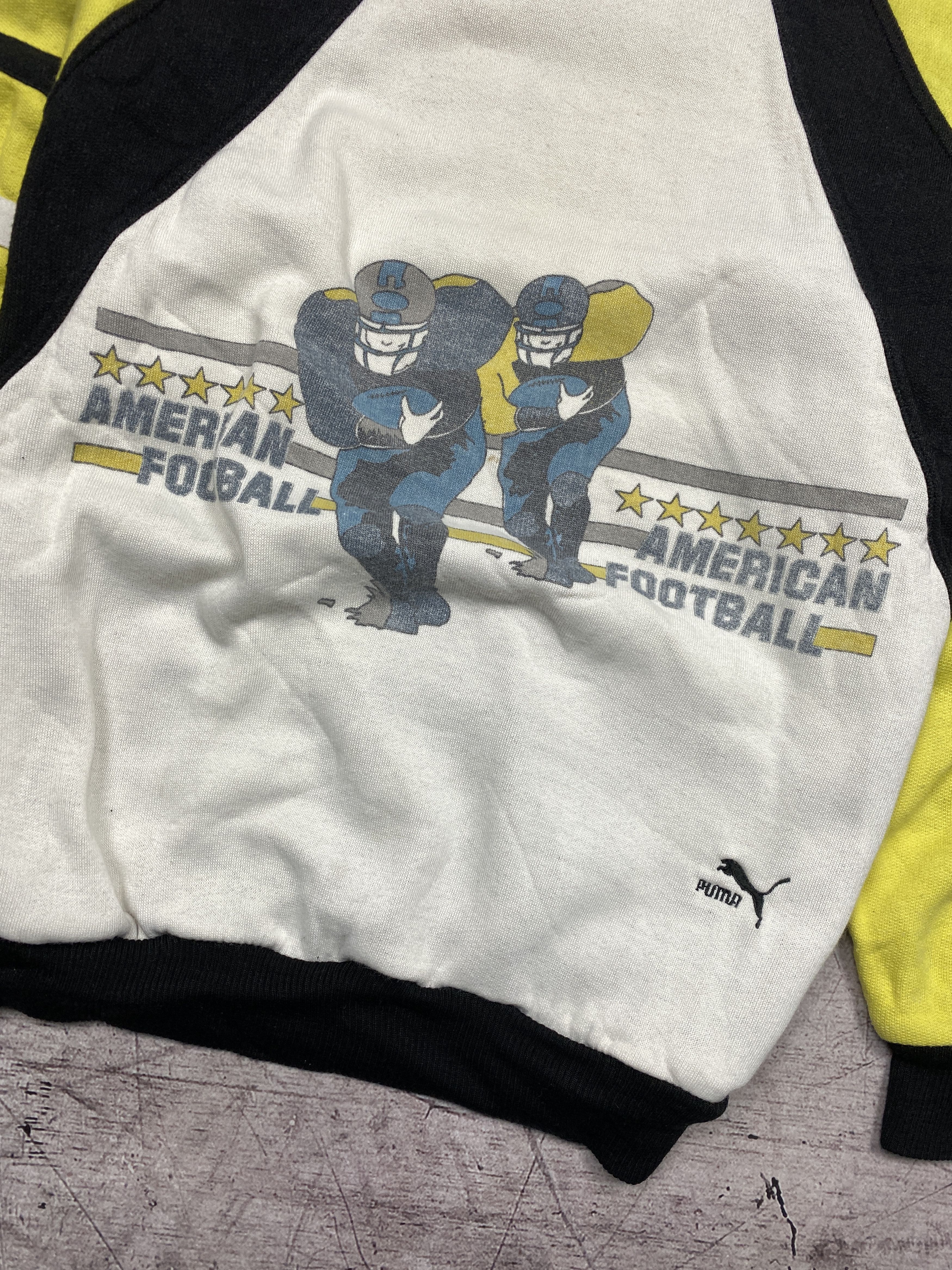 Puma × Vintage Puma American Football 90s Vintage Mens Sweatshirt Size US M / EU 48-50 / 2 - 3 Thumbnail