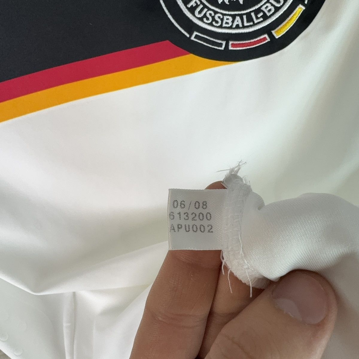 Adidas Adidas Germany Jersey National Team 2009 Home Soccer Footbal Size US M / EU 48-50 / 2 - 12 Thumbnail