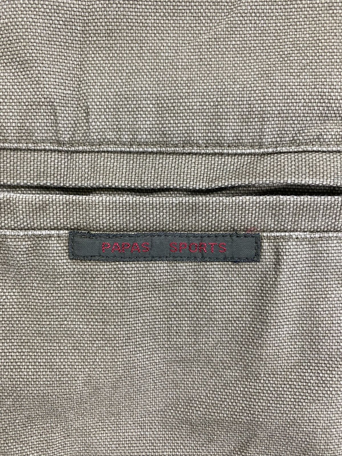 Designer × Japanese Brand × Vintage Vintage Papas Sport Double Pocket Full Button Jacket Size US XL / EU 56 / 4 - 8 Thumbnail
