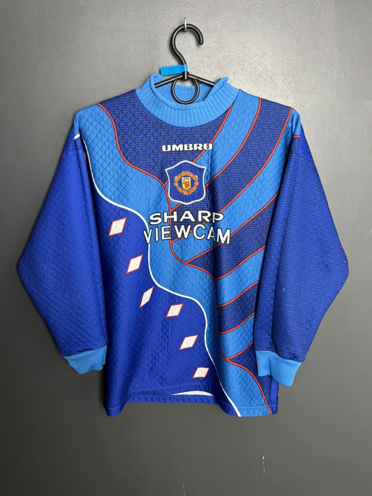Umbro KIDS Manchester United 93/95 Goalkeeper Football Jersey Size US XS / EU 42 / 0 - 1 Thumbnail