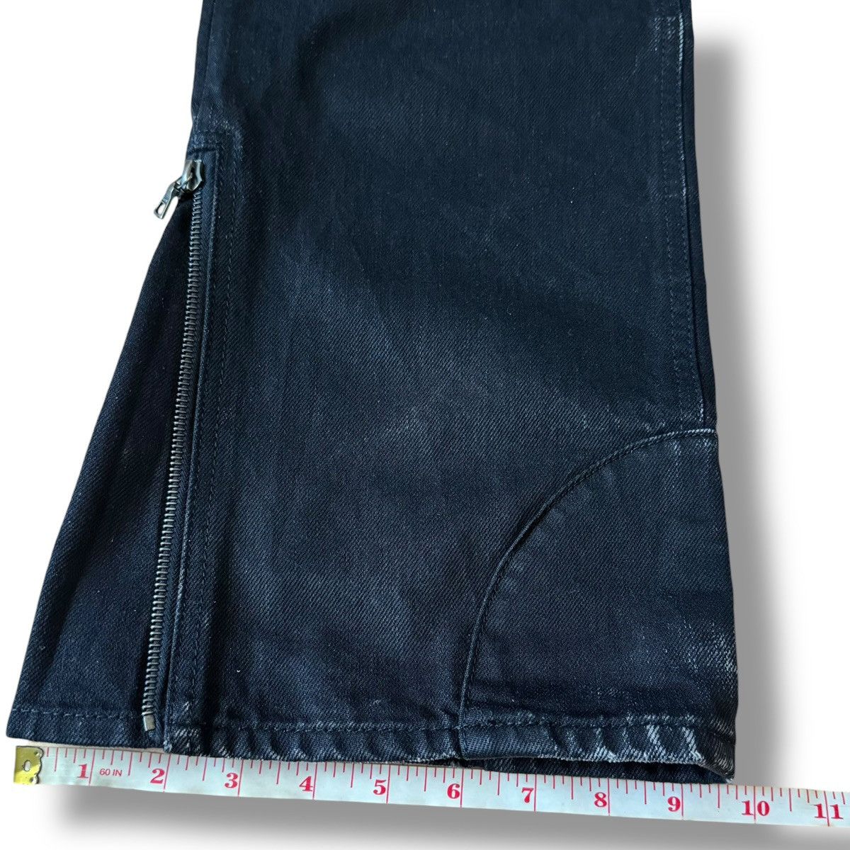 Isamu Katayama Backlash Isamu Katayama Backlash Cargo Bootcut Denim Jeans Size US 32 / EU 48 - 22 Thumbnail