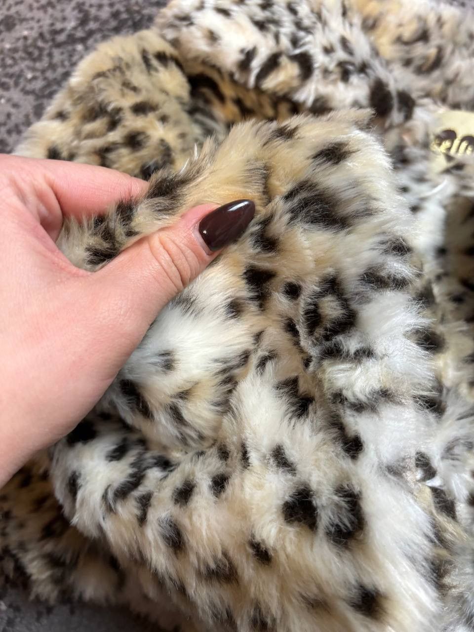 If Six Was Nine × Vintage Vintage Y2K Opium Fuzzy Fur Owens Style Leopard Skin Jacket Size US S / EU 44-46 / 1 - 7 Thumbnail