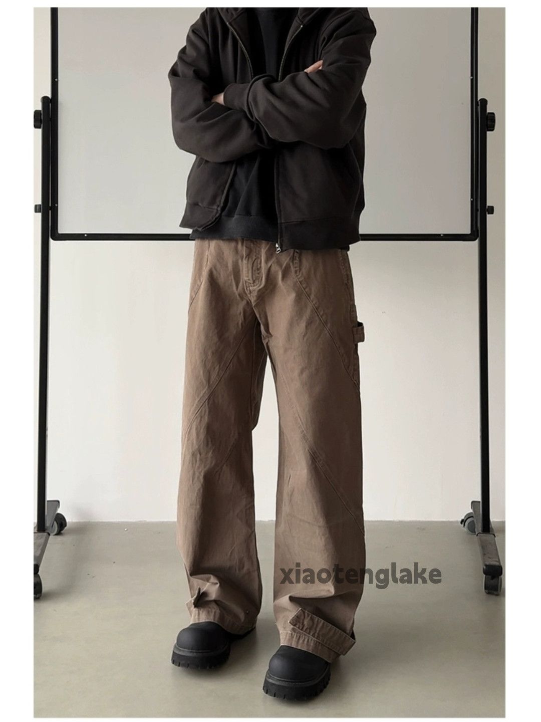 Designer × Japanese Brand × Vintage washed faded cleanfit workwear carpenter baggy pants Size US 30 / EU 46 - 3 Thumbnail