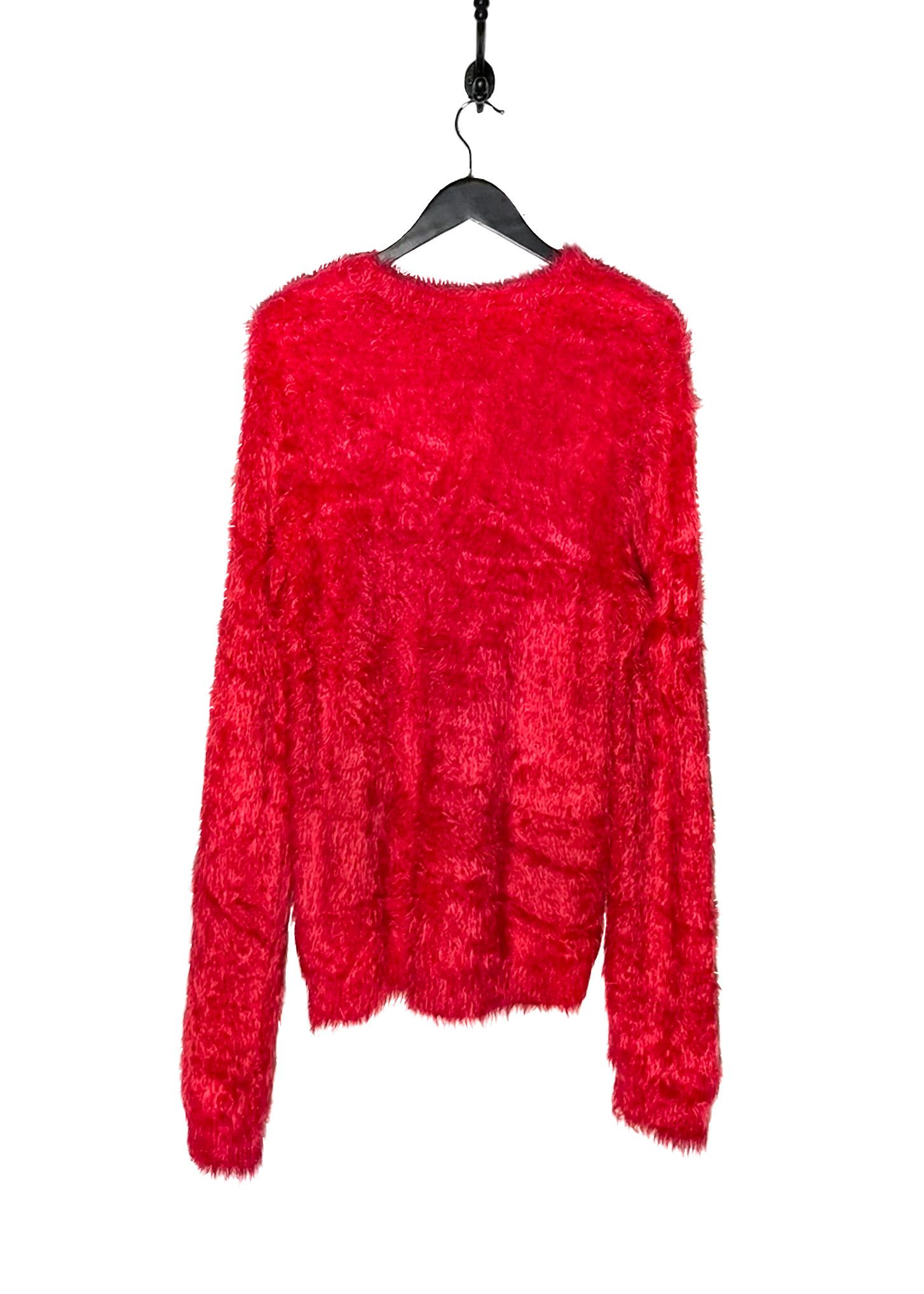 1017 ALYX 9SM 1017 ALYX 9SM Red Feather Mohair Knit Sweater Size US XS / EU 42 / 0 - 3 Thumbnail