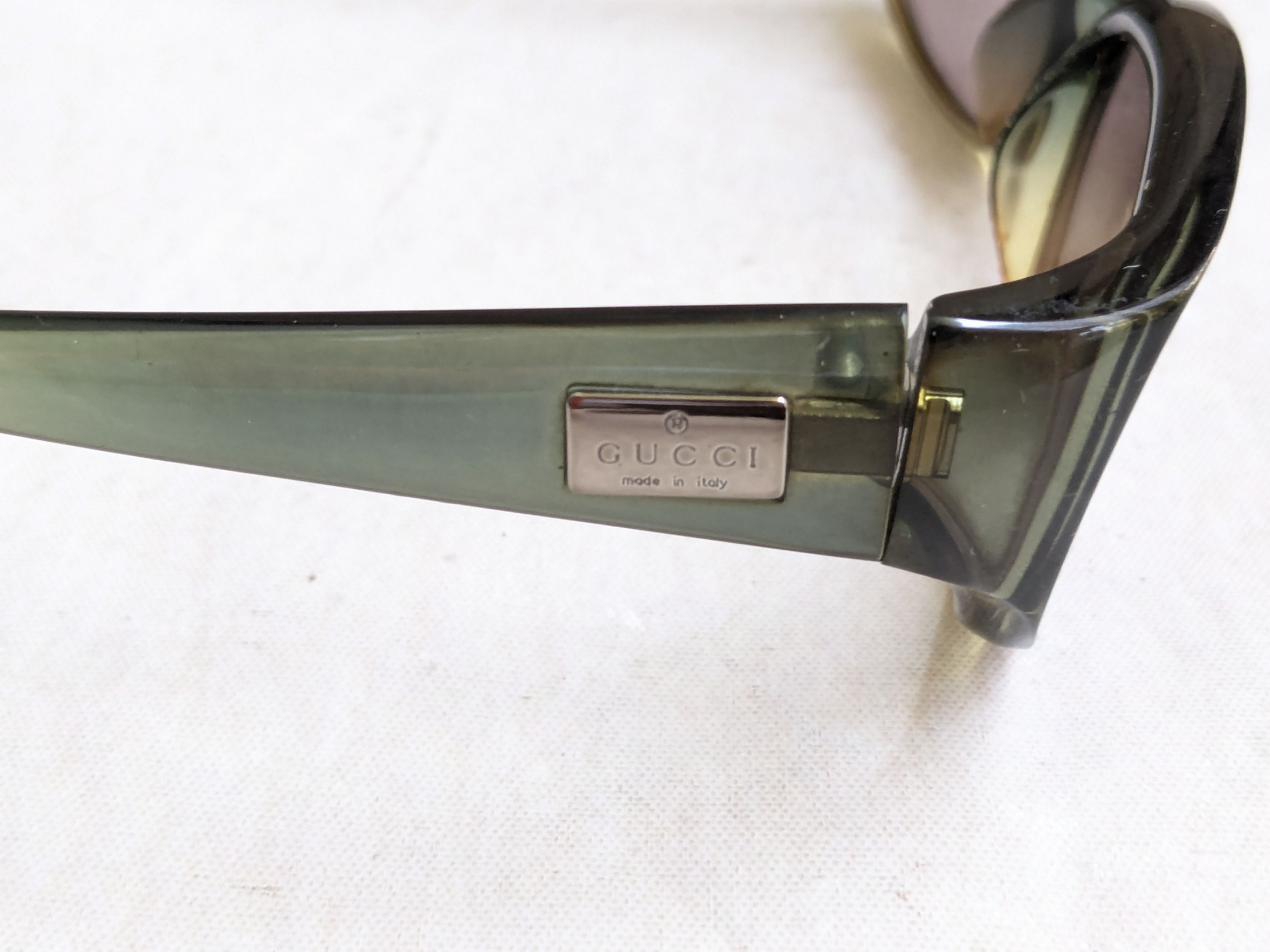 Gucci Gucci Sunglasses GG2475/S Green Gradient Plastic Y2K Size ONE SIZE - 7 Thumbnail