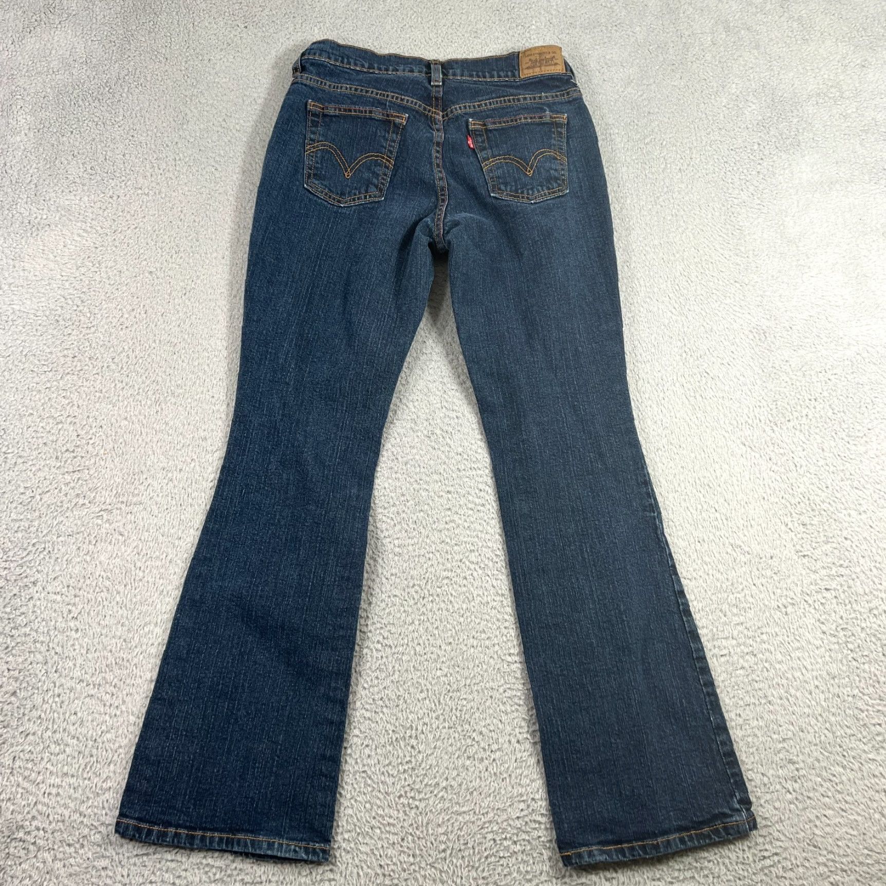 Levi's Levi's 515 Bootcut Jeans Women's 4 Regular Fit Dark Wash Blue 29x29 Size 27" / US 4 / IT 40 - 7 Thumbnail