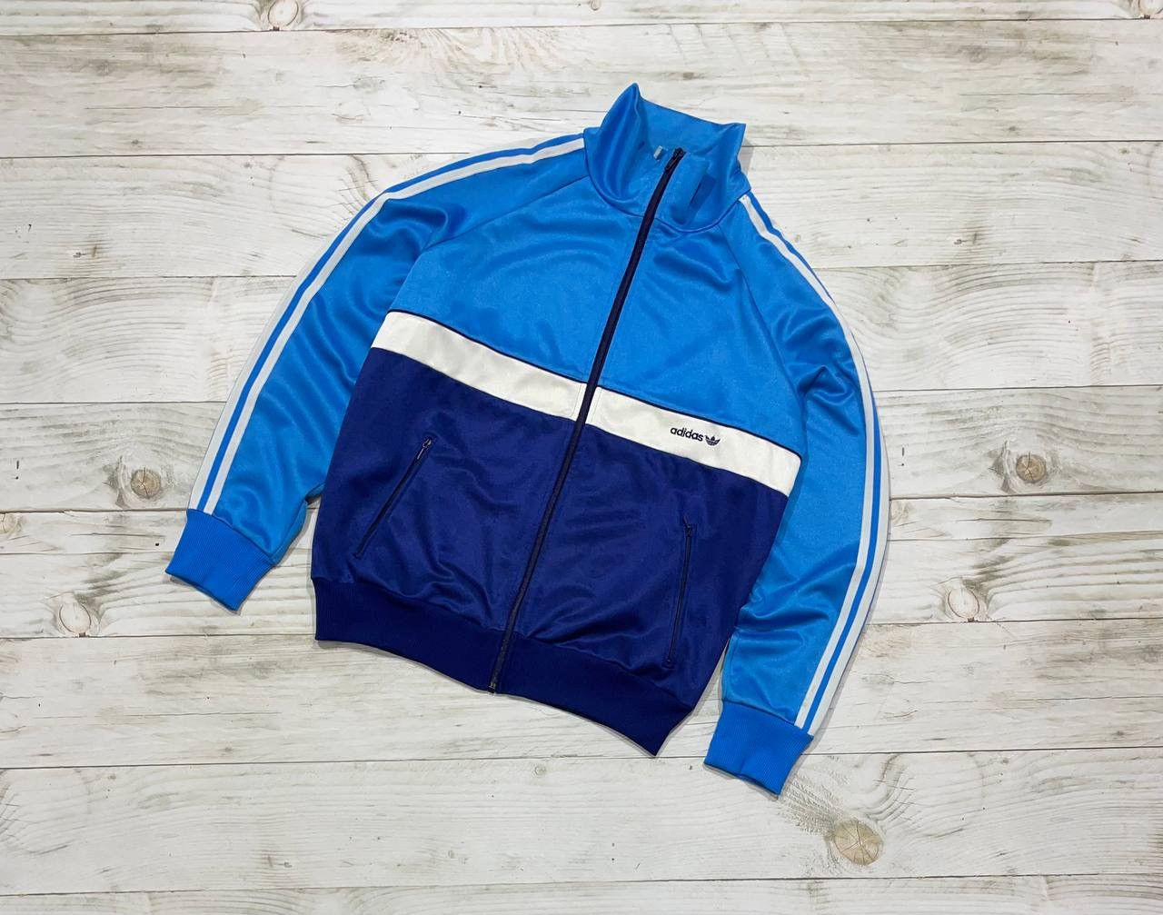 Adidas Adidas Made In West Germany 80s Jacket And Pants Tracksuit Size US M / EU 48-50 / 2 - 2 Thumbnail