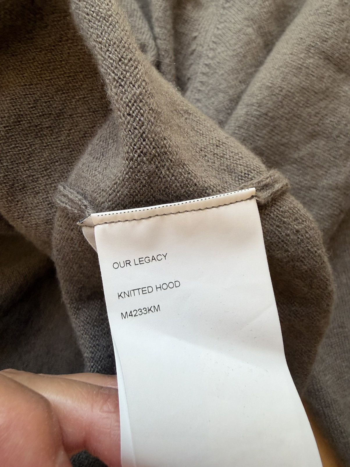 Our Legacy Wool Hoodie Size US L / EU 52-54 / 3 - 6 Thumbnail
