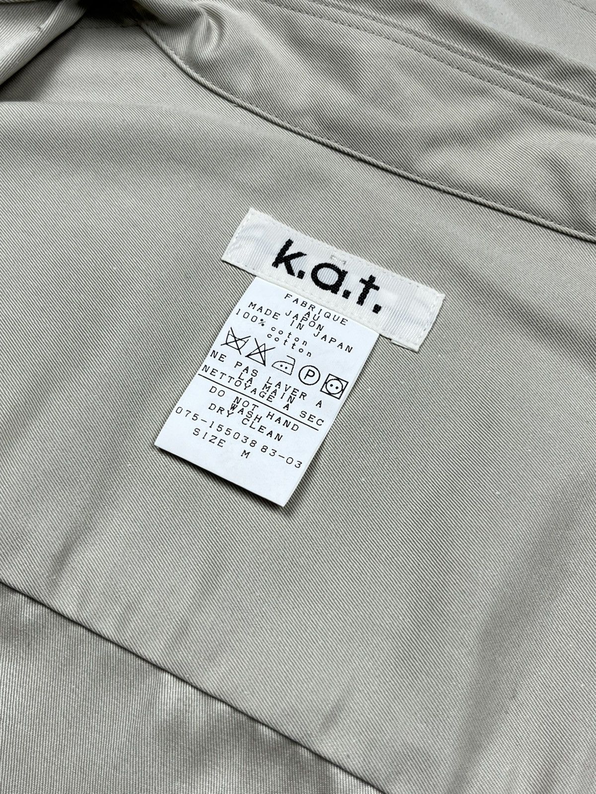 Other K.A.T. Utility Tie Detail Shirt Jacket Size US M / EU 48-50 / 2 - 11 Thumbnail