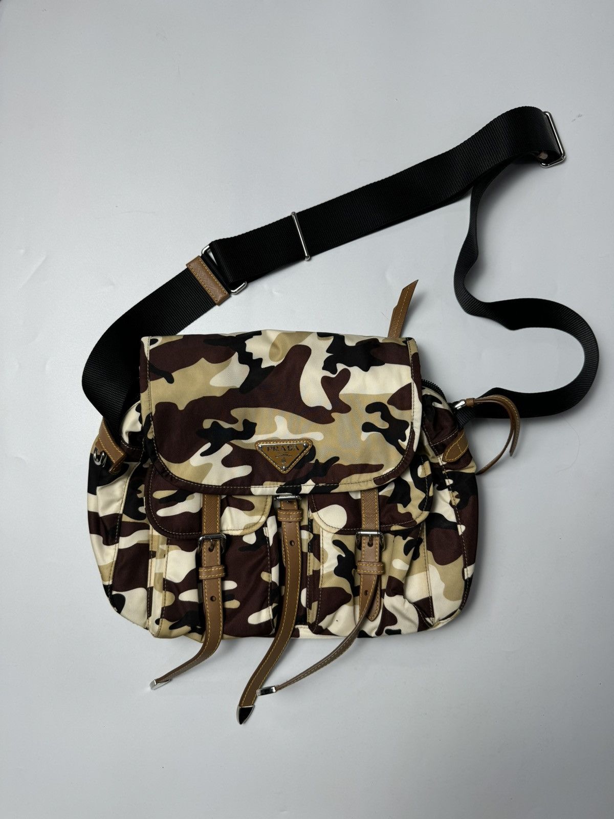 Prada Prada | Tessuto | Camouflage | Messenger Bag Size ONE SIZE - 5 Thumbnail