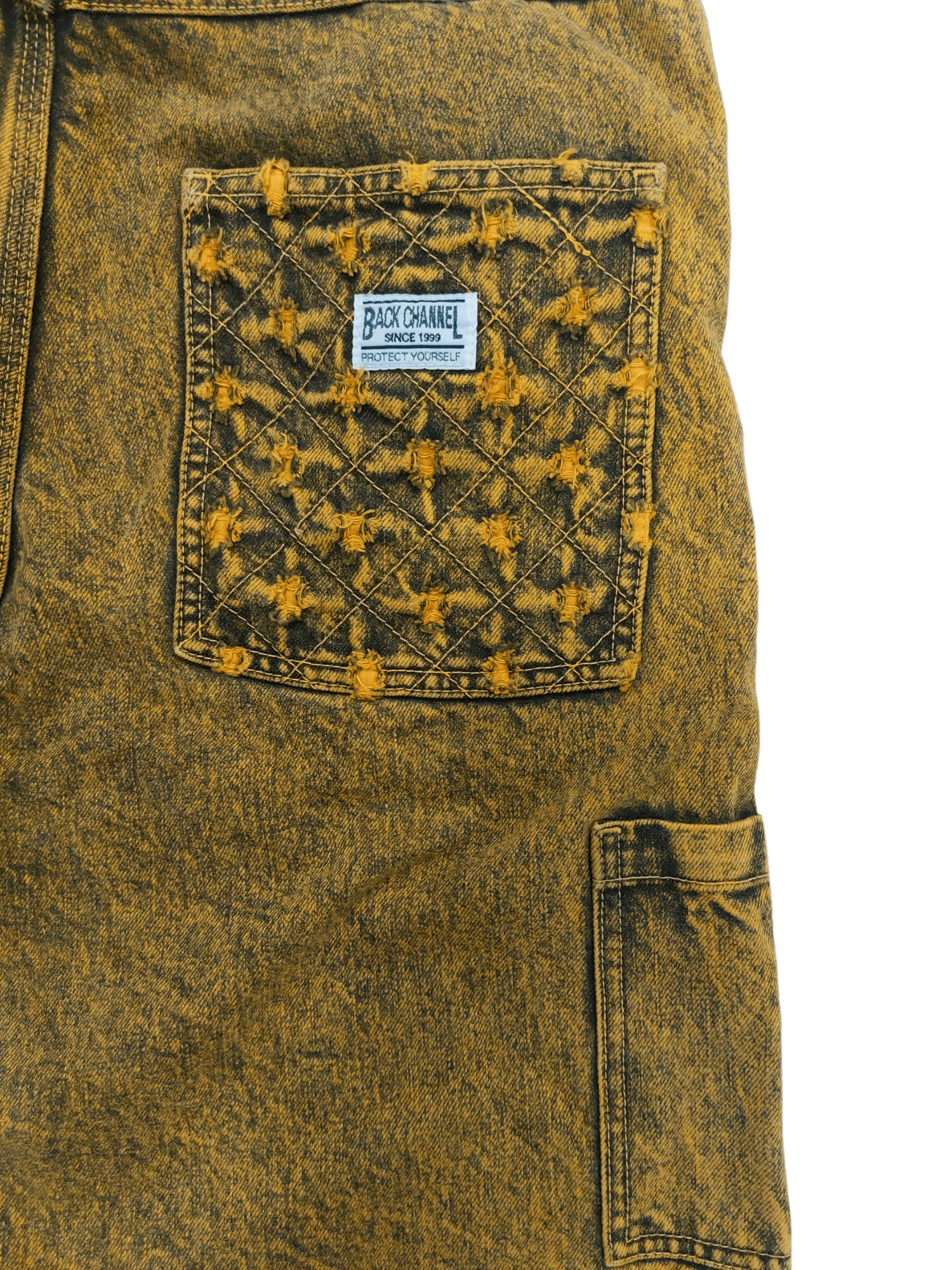 Vintage Back Channel Double Knee Art Short Pants Size US 30 / EU 46 - 11 Thumbnail