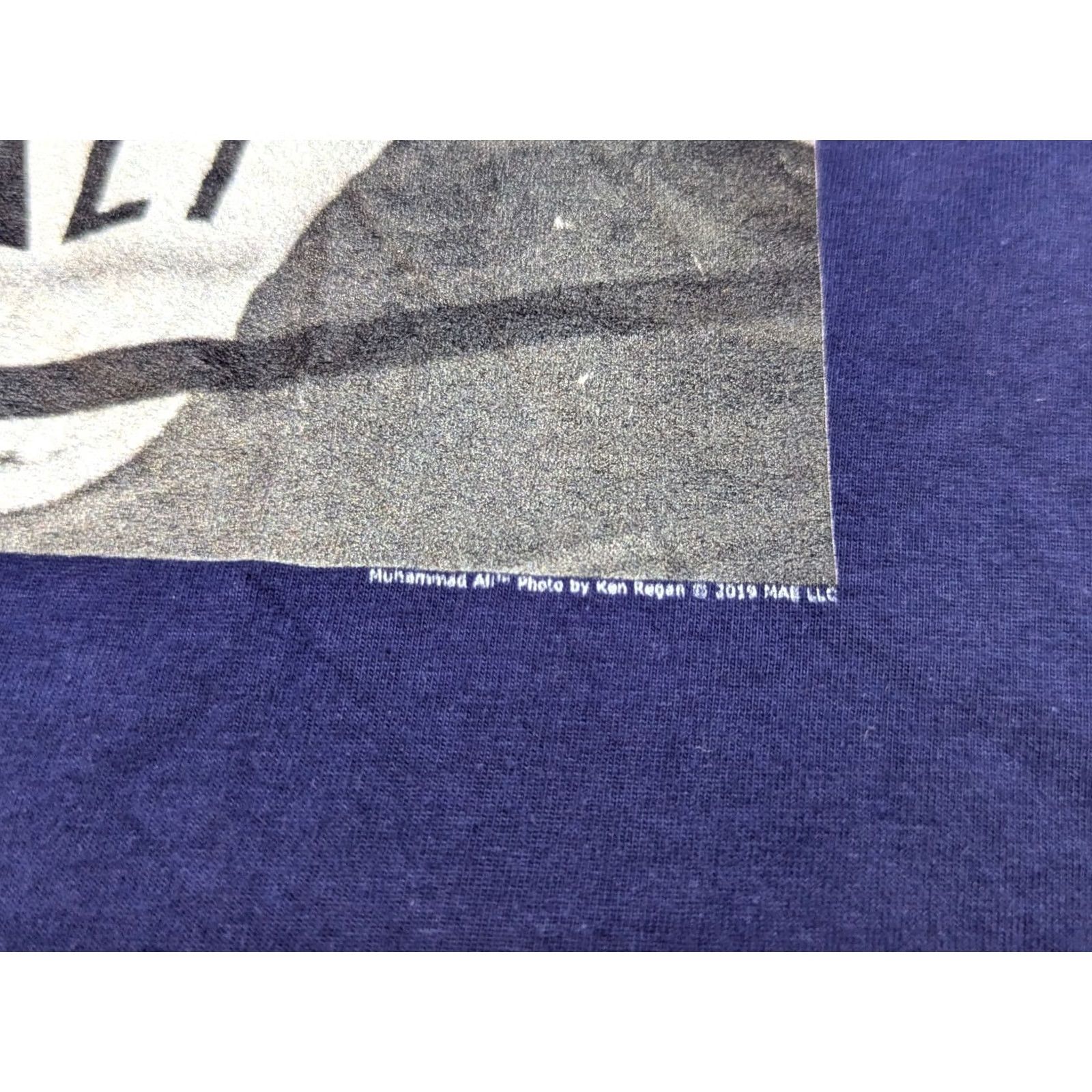 Port & Company Port & Company Muhammad Ali T-Shirt Mens S Long Sleeve Blue Cotton Canvas Vintage Regular Rating: Moisture Wicking Tribute Ken Regan Size US S / EU 44-46 / 1 - 7 Thumbnail