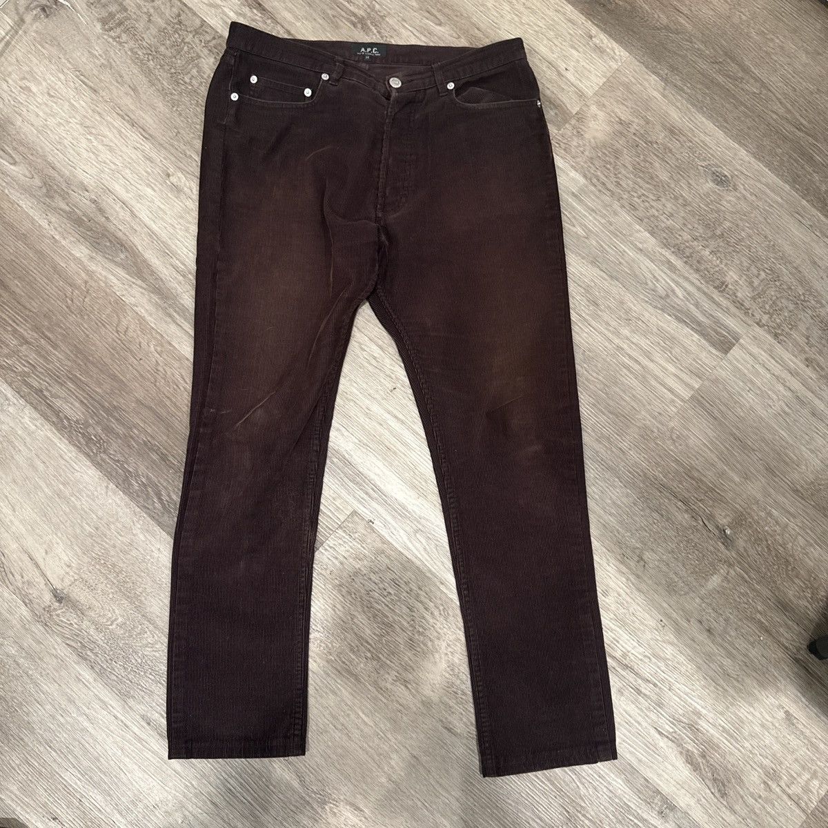 A.P.C. APC CORDUROY PANTS Size US 32 / EU 48 - 1 Thumbnail