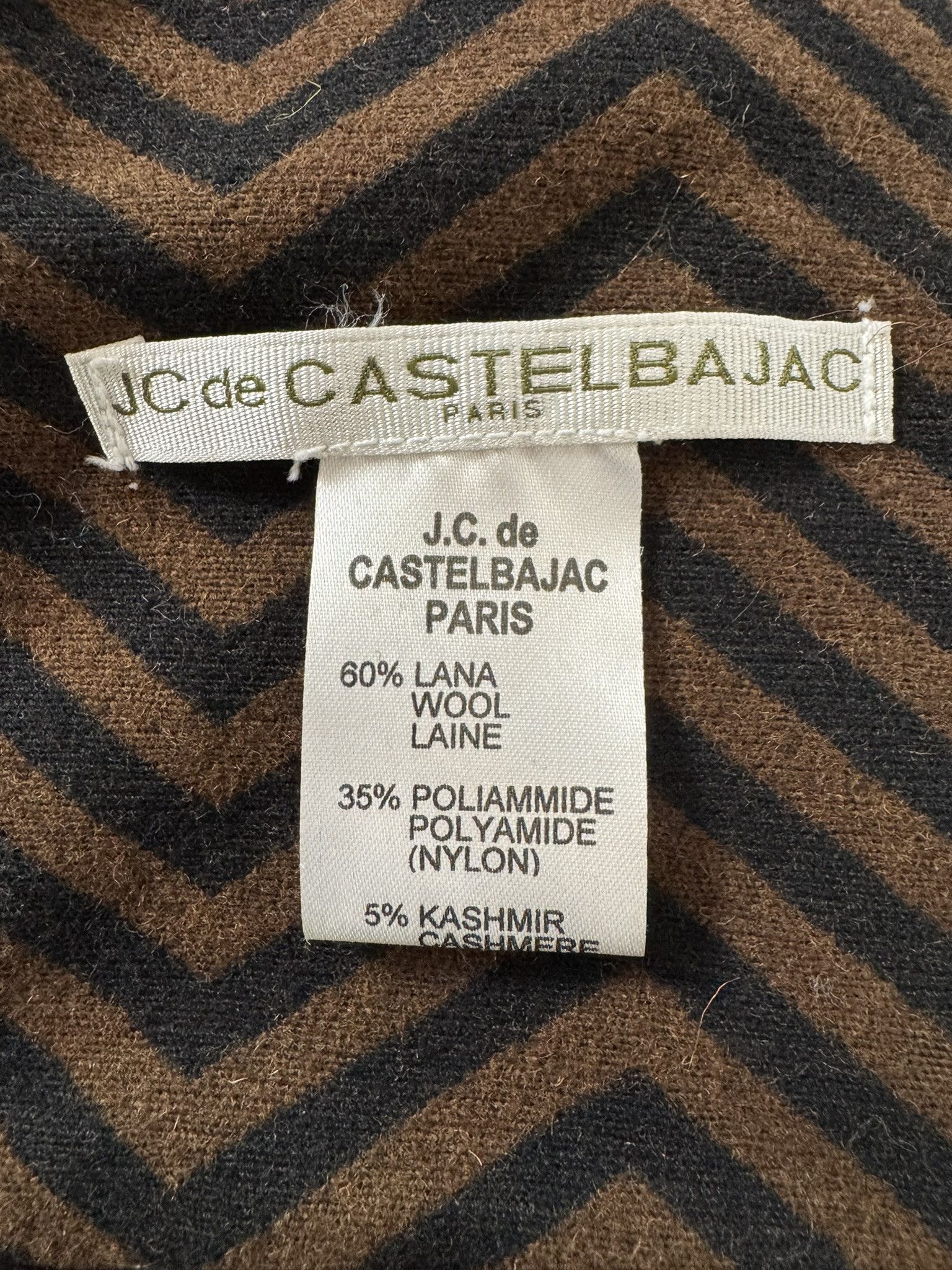Jean Charles De Castelbajac JC de Castelbajac Paris Teddy Bear Scarf Brown Size ONE SIZE - 2 Thumbnail