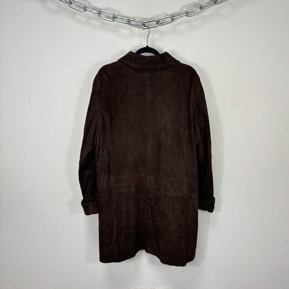 Chevignon Vintage Chevignon Men’s Vera Pelle Brown Leather Coat Jacket Size US L / EU 52-54 / 3 - 3 Thumbnail
