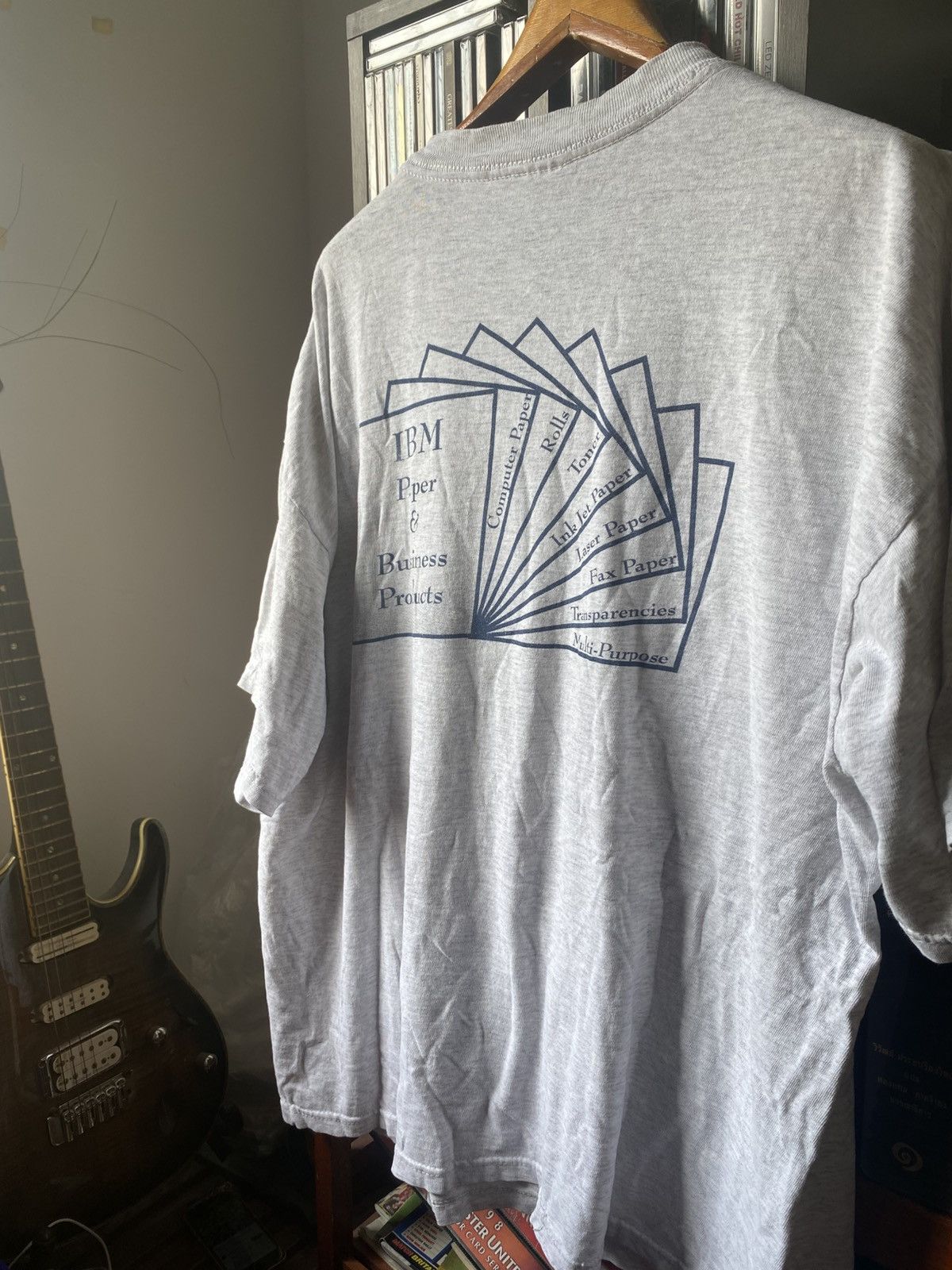 Vintage VTG IBM t shirt Size US XL / EU 56 / 4 - 4 Thumbnail
