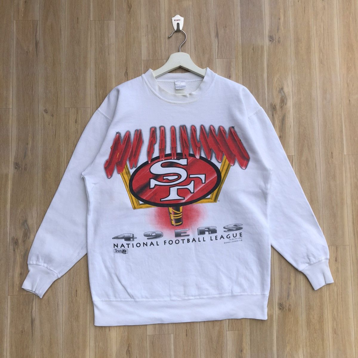 NFL × Vintage Vintage NFL San Francisco Team 49ers NFL Pullover Sweatshirt Size US M / EU 48-50 / 2 - 1 Thumbnail