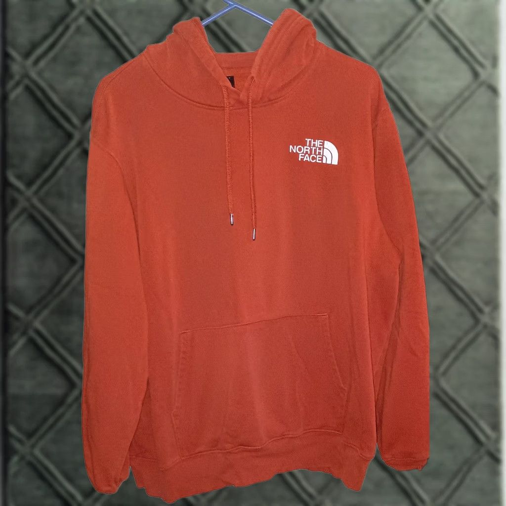 The North Face The North Face Hoodie Pullover Burnt Orange Mens Sz XL Never Stop Size US XL / EU 56 / 4 - 1 Thumbnail