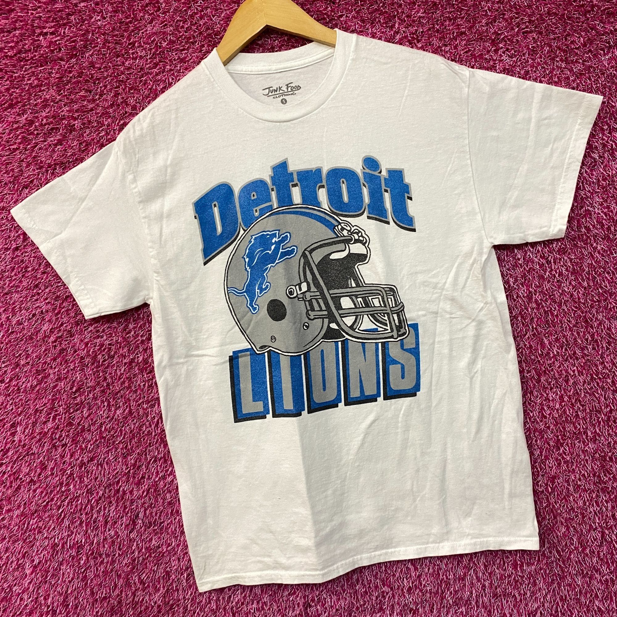 Junk Food Junk Food Clothing NFL Detroit Lions Throwback Helmet Logo T Size US S / EU 44-46 / 1 - 3 Thumbnail
