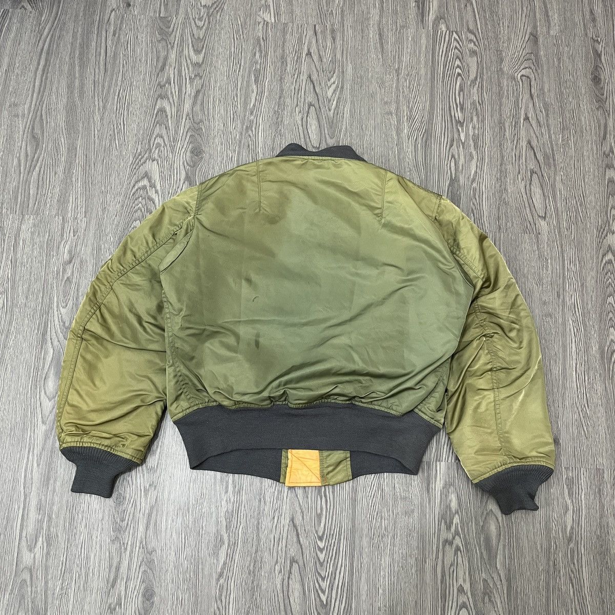 Alpha Industries Crazy Sunfaded Greenbrier Ind Ma-1 Fly Bomber Jacket Size US M / EU 48-50 / 2 - 8 Thumbnail