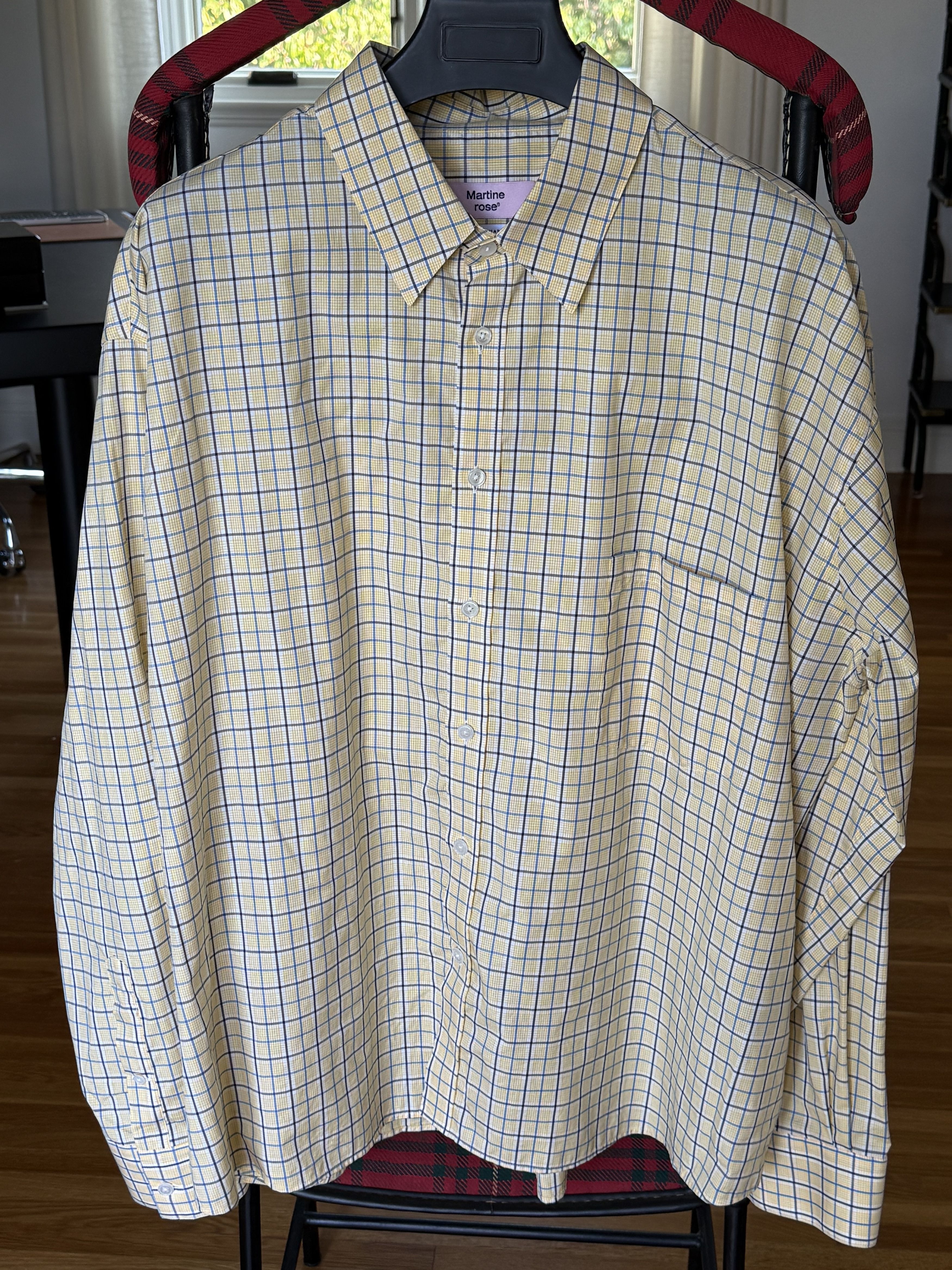 Martine Rose Oversized Long Sleeve Shirt Size US M / EU 48-50 / 2 - 1 Thumbnail