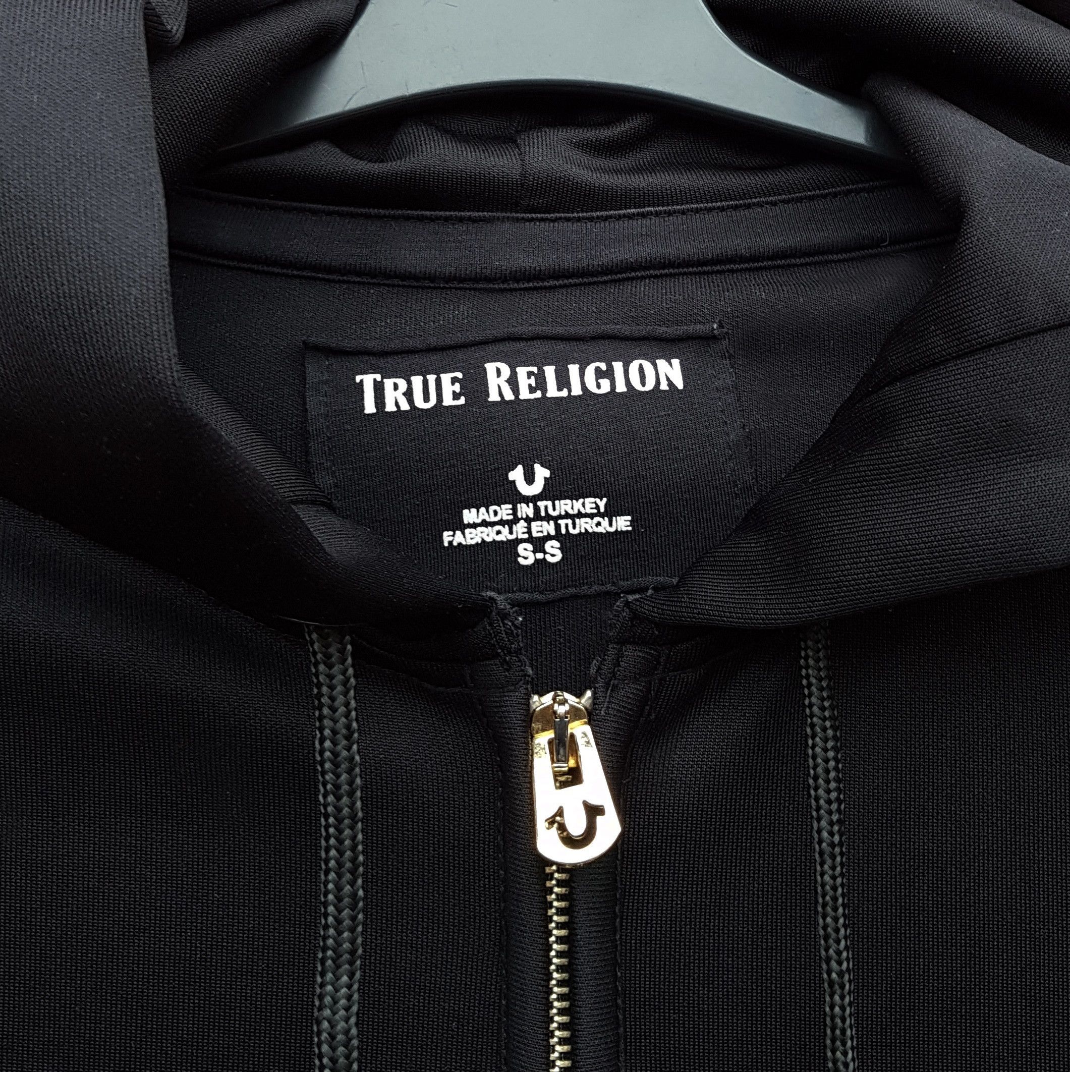 True Religion True Religion Big Logo Full Zip Hoodie Foil sz S Size US S / EU 44-46 / 1 - 6 Thumbnail