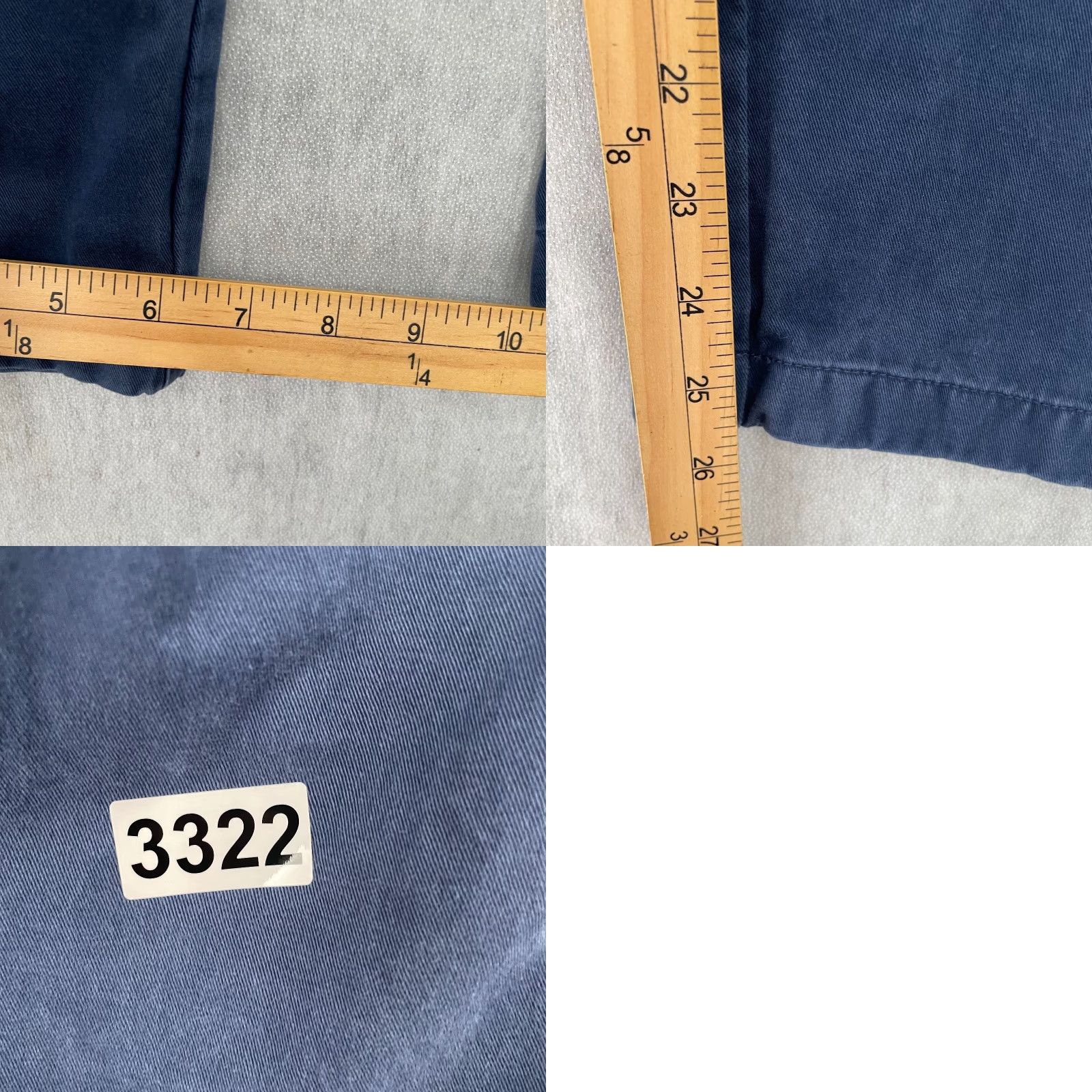 Vintage Peter Manning Pants Adult 28 Blue Classic Fit Chino Cotton Five Eight NYC Mens Size US 28 / EU 44 - 8 Thumbnail