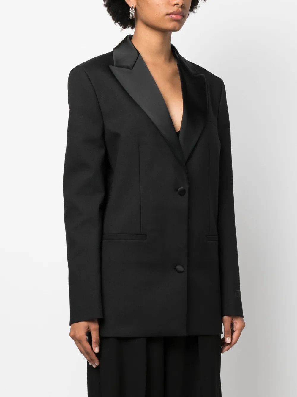 Off-White o1y1125 Blazer in Black Size XS / US 0-2 / IT 36-38 - 3 Thumbnail