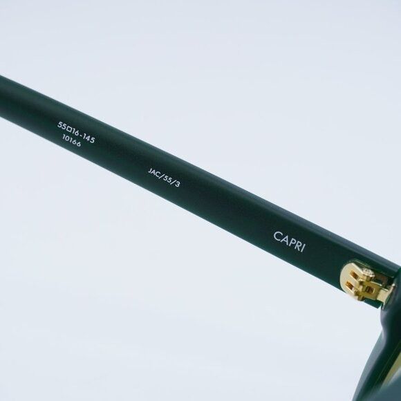 Jacquemus Jacquemus CAPRI JAC/55 C3 Sunglasses Matte Green Rectangle Size ONE SIZE - 6 Thumbnail