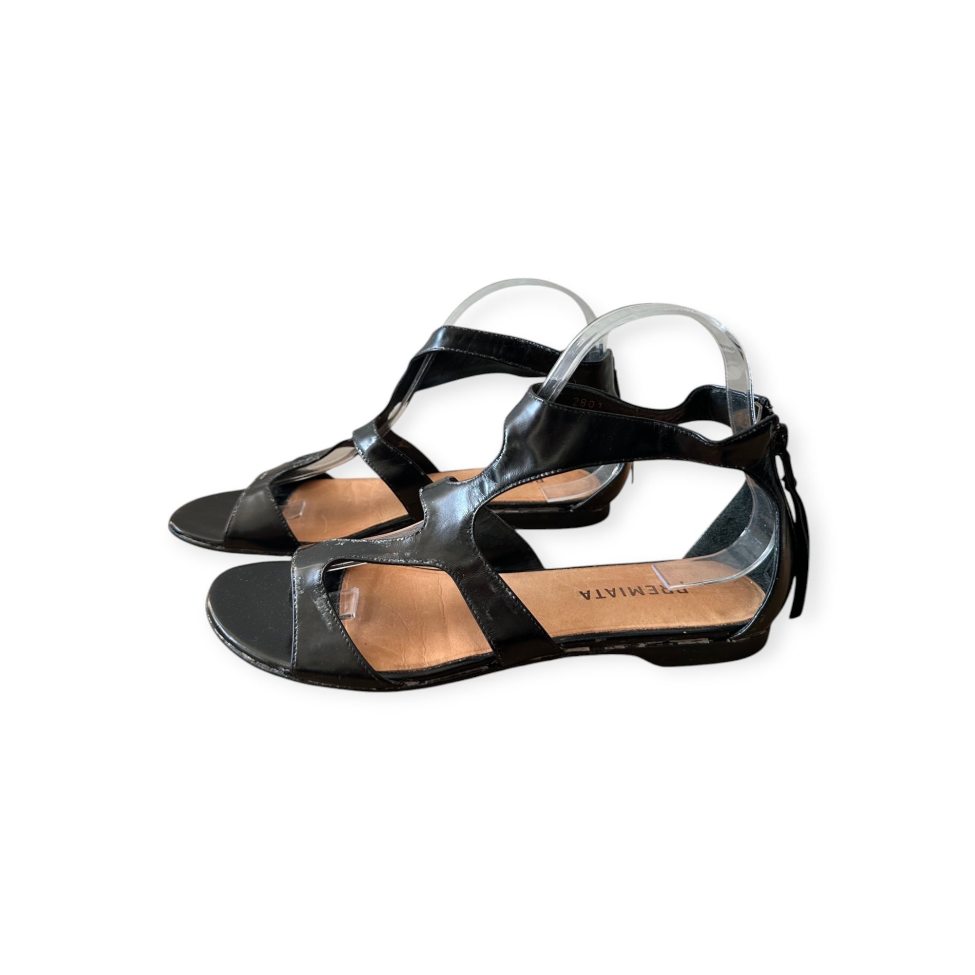 Premiata × Vintage Premiata gladiator Sandals, Distressed Leather, Size 38 EU, Size US 8 / IT 38 - 4 Thumbnail