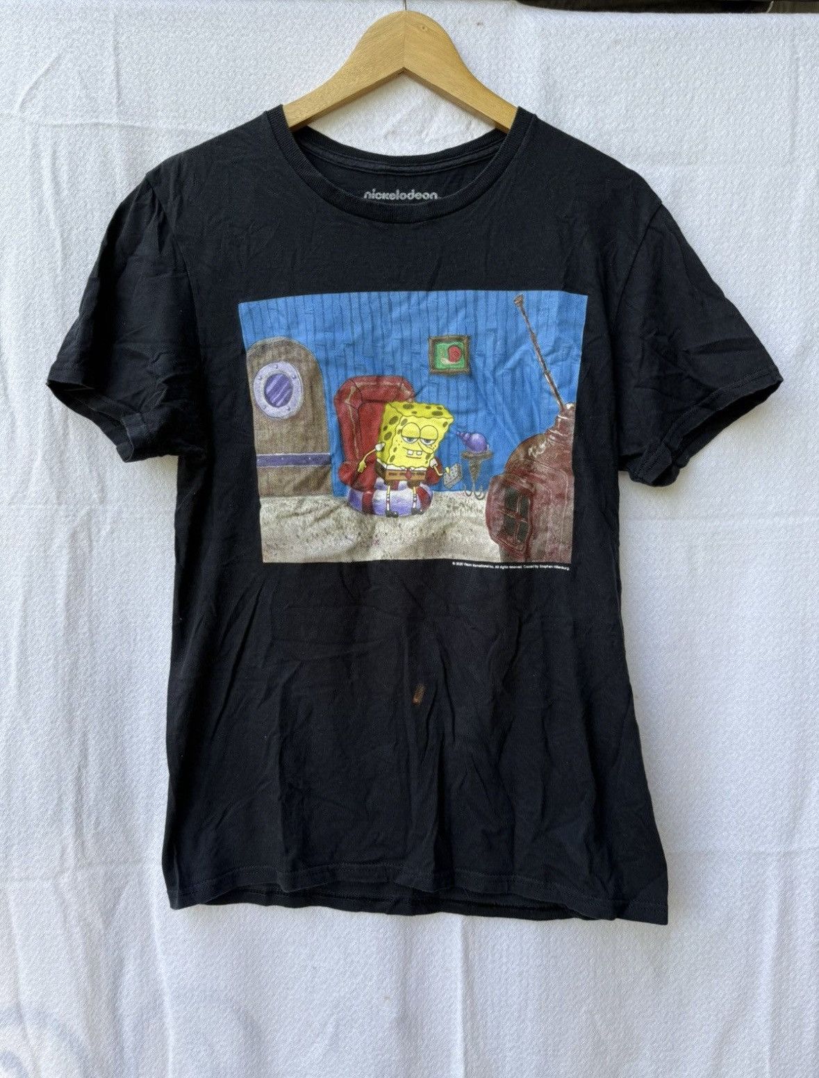 Nickelodeon Vintage Nicklodeon Spongebob Tee Size US S / EU 44-46 / 1 - 1 Thumbnail