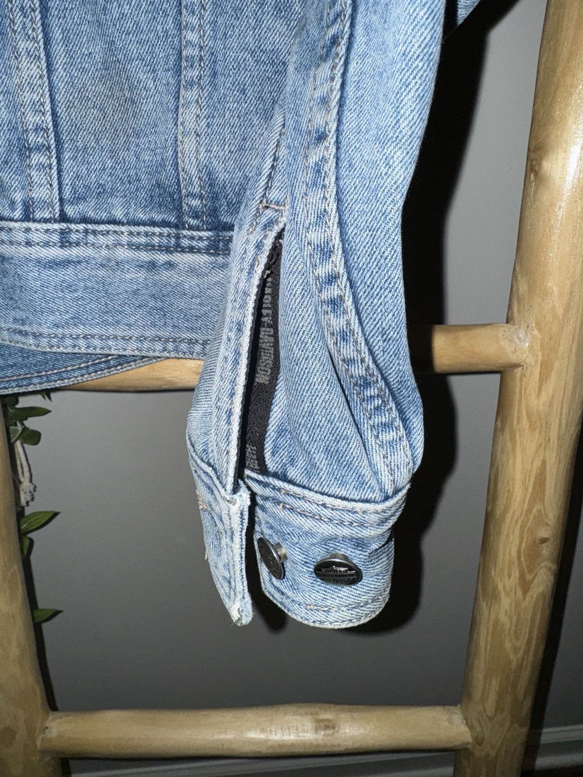 Harley Davidson Harley Davidson Denim Jean Jacket Size US M / EU 48-50 / 2 - 5 Thumbnail