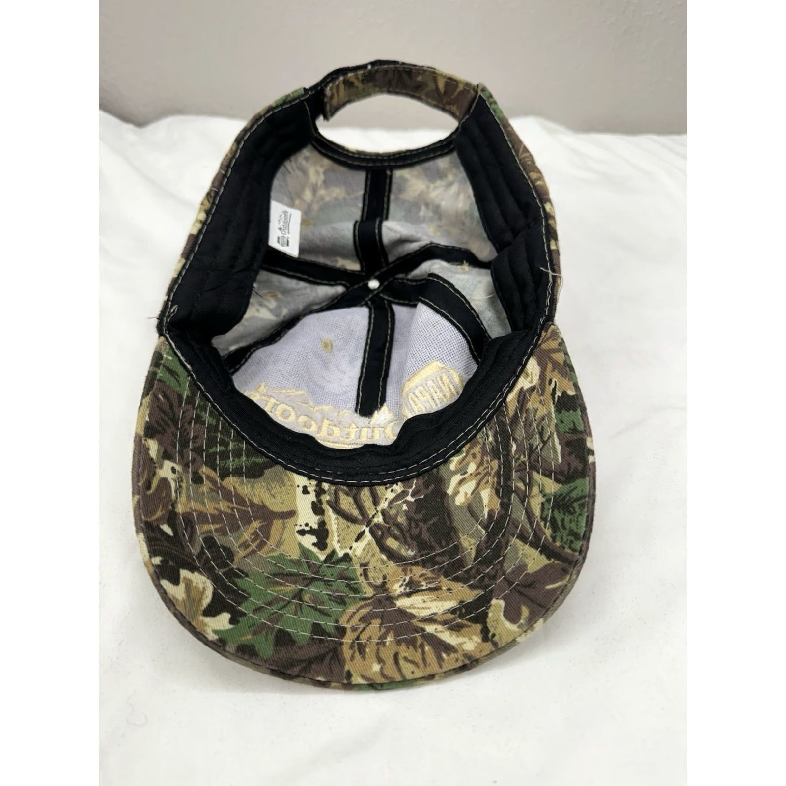 Vintage NAPA Outdoor Baseball Hat Brown Camo Adjustable Cap Size ONE SIZE - 3 Thumbnail